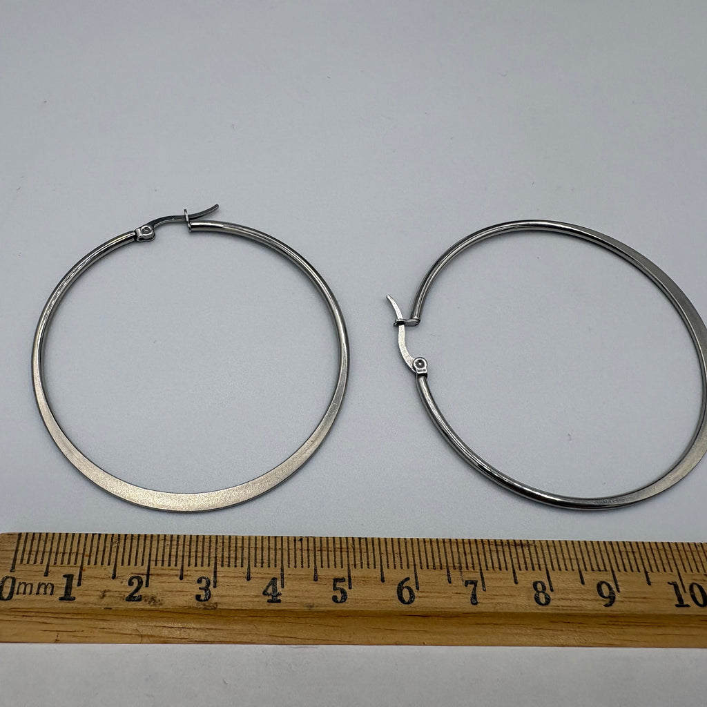 Valorous Hoop Stainless Steel Earrings