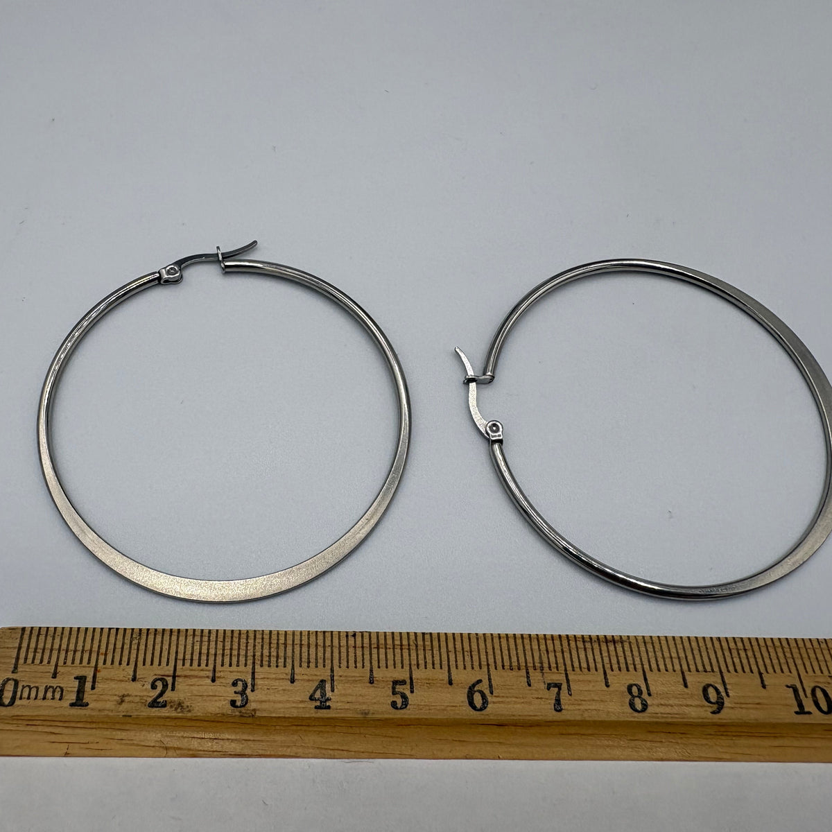 Valorous Hoop Stainless Steel Earrings