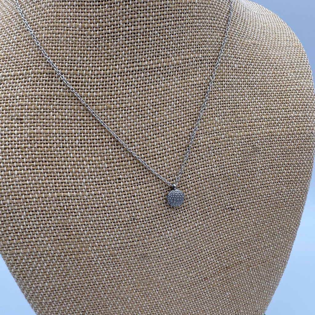 Moon 18" Stainless Steel Necklace