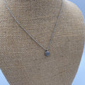 Moon 18" Stainless Steel Necklace